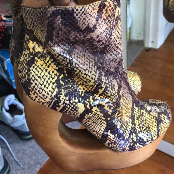 Jeffrey Campbell Shoes - Jeffery Campbell wedge bootie